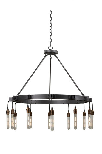 Stuyvesant 12 Light Oversized Chandelier by Kalco - 506271MGM