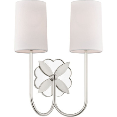 Spencer 2 Light Wall Sconce 13.75 Inch Tall by Visual Comfort Studio - KSW1192