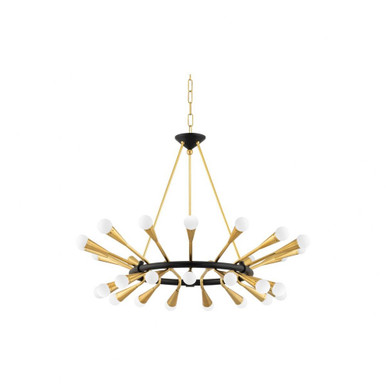 Aries 30 Light Oversized Chandelier by Corbett - 401-30-VPB/BBR