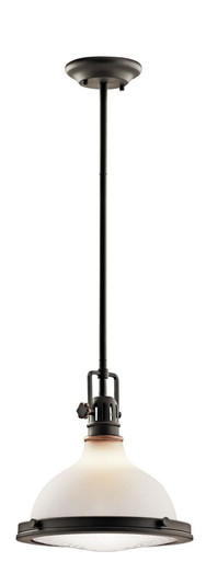 Hatteras Bay 1 Light Medium Pendant 11.5 Inch Wide by Kichler - 43765