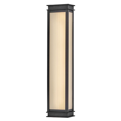 Rockwell 32W LED Outdoor Wall Lantern 28 Inch Tall X 6 Inch Wide by Hinkley - 29015TK