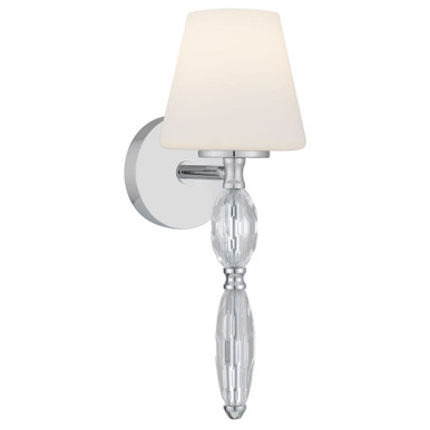 Stone 1 Light Wall Sconce 16.5 Inch Tall and 6 Inch Wide by Quoizel - STON8706C