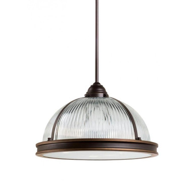 Pratt Street Prismatic 3 Light Large Pendant by Generation - 65062