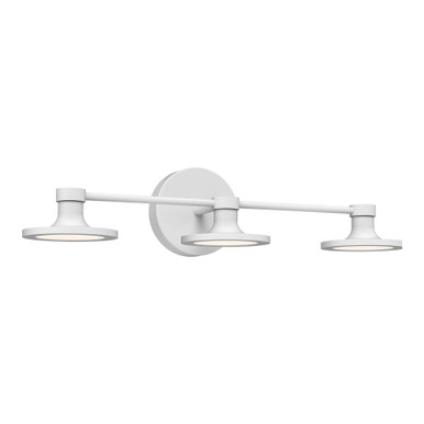 Issa 20W LED Bath Vanity 5.13 Inch Tall and 20.5 Inch Wide by Alora - VL418021WH-UNV
