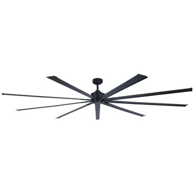 Xtreme 9 Blade Ceiling Fan 11 Inch Tall and 96 Inch Wide by Minka Aire - F887-96-CL