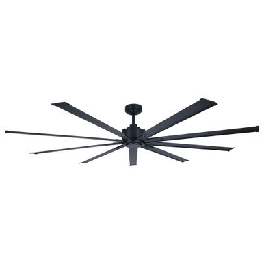 Xtreme 9 Blade Ceiling Fan 13.5 Inch Tall and 72 Inch Wide by Minka Aire - F887-72-CL