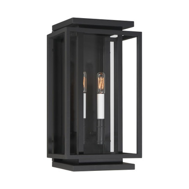 Stratford 2 Light Outdoor Wall Sconce 17 X 9.5 Inch Wide by Minka Lavery - 78603-899