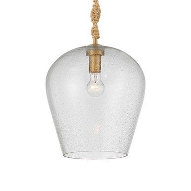 Elyric 1 Light Pendant 15 Inch Tall and 12.75 Inch Wide by Minka Lavery - 15585-732