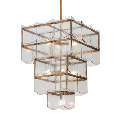 Kiori 9 Light Pendant 31 Inch Tall and 22.75 Inch Wide by Minka Lavery - 12759-732