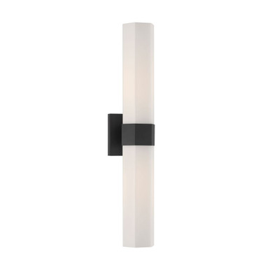 Delgada 2 Light Bath Bar 24 Inch Tall and 4.75 Inch Wide by Minka Lavery - 12122