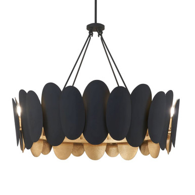 Vailen 12 Light Pendant 28 Inch Tall and 36 Inch Wide by Minka Lavery - 1418-897