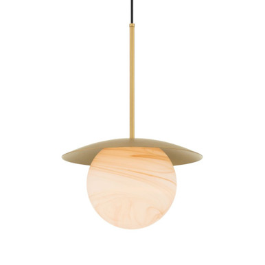 Olenne 1 Light Pendant 21.75 Inch Tall and 14 Inch Wide by Minka Lavery - 10385-732
