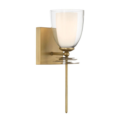 Elowen 1 Light Wall Sconce 14.25 Inch Tall X 5.25 Inch Wide by Minka Lavery - 10251-732