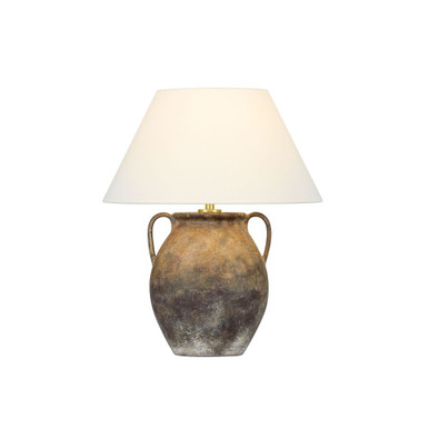 Acton 1 Light Table Lamp 22.75 Inch Tall and 18.75 Inch Wide by Troy - PTL7623-VGL/CKA