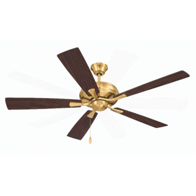 Eos 5 Blade Ceiling Fan 14.25 Inch Tall and 52 Inch Wide by Craftmade - ECF52SB5-BWNFB
