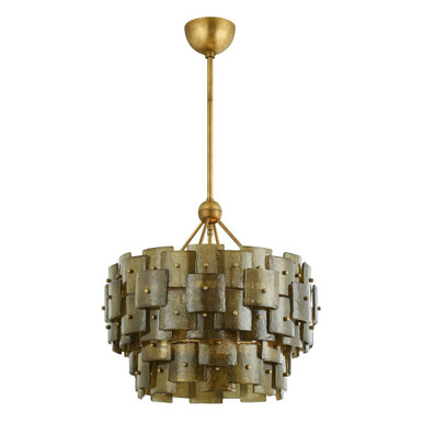 Jacik 6 Light Chandelier 23.25 Inch Tall and 24 Inch Wide by Troy - F2124-PGL