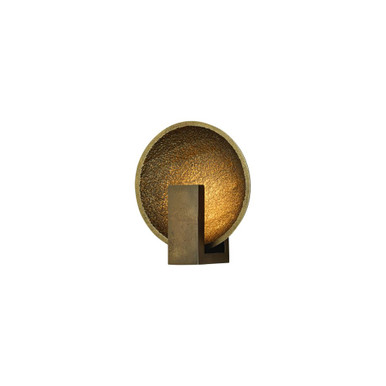 Sol 5W 1 LED Wall Sconce 9 Inch Tall and 8 Inch Wide by Troy - B1209-PBR