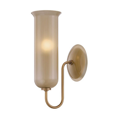 Alessandra 1 Light Wall Sconce 13.75 Inch Tall and 5 Inch Wide y Mitzi - H1165101-PBR