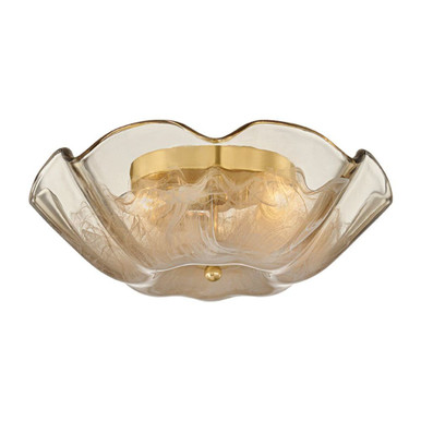 Leona 3 Light Flush Mount 5.25 Inch Tall and 16 Inch Wide y Mitzi - H1172503-AGB