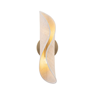 Rhoda 2 Light Wall Sconce 16 Inch Tall and 4.75 Inch Wide y Mitzi - H1144102-AGB