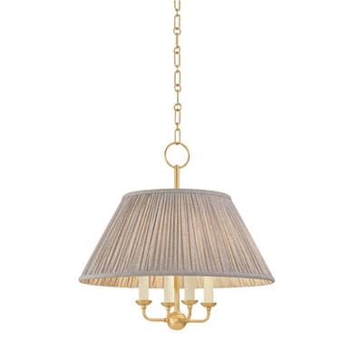 Antonia 4 Light Chandelier 19.75 Inch Tall and 20 Inch Wide y Mitzi - H1200804-AGB