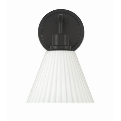 Pleated II 1 Light Wall Sconce 10.38 Inch and 7.13 Inch Wide by Craftmade - 62301