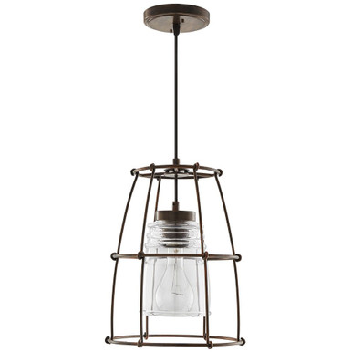 Turner One Light 10.75in Industrial Pendant by Capital - 329711NG-462