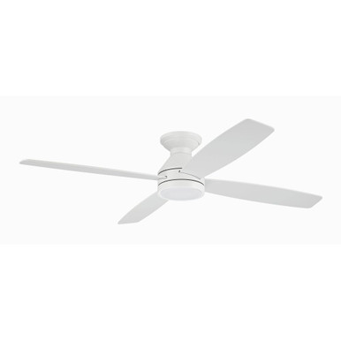 DeMarco 4 Blade Ceiling Fan with Light Kit and 52 Inch Wide by Craftmade - DMC52
