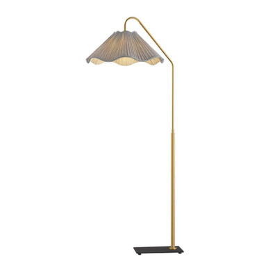 Lauren 1 Light Floor Lamp 60 Inch Tall and 19.5 Inch Wide y Mitzi - HL599401B-AGB/TBK