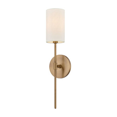 Olivia 1 Light Wall Sconce 19 Inch Tall and 3.5 Inch Wide y Mitzi - H223101-PBR