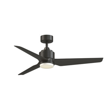 TriAire Custom Ceiling Fan with LightKit 14.62 X 52 Inch Wide by Fanimation - FPD8514DZW-52DZW-LK
