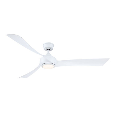 Wrap Custom Ceiling Fan with Light Kit 16.55 X 64 Inch Wide by Fanimation - FPD8531MW-64MW-LK