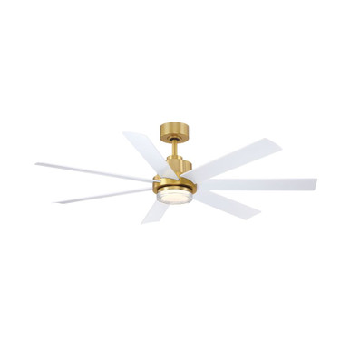 Pendry Ceiling Fan with Light  56 Inch Wide by Fanimation - FPD6865-LK