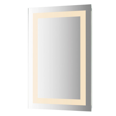 Project 47W 1 LED Perimeter Frontlit Mirror 36 Inch X 24 Inch Wide by Maxim - MRL2436-4P5CCT