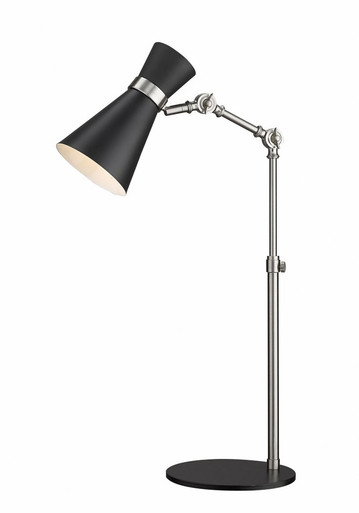 Soriano 1 Light Table Lamp 13.75 x 25.25 Inches by Z Lite - 728TL-MB-BN