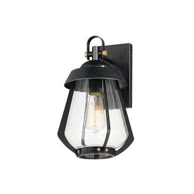 Mariner 1 Light Outdoor Wall Mount 14.5 Inch Tall X 7.5 Inch Wide by Maxim - 30622CDBKAB