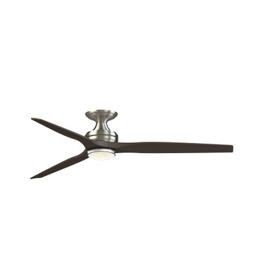 Spitfire Flush Ceiling Fan with Light Kit 12 X 64 Inch Wide by Fanimation - FPD6721-64DWLKF