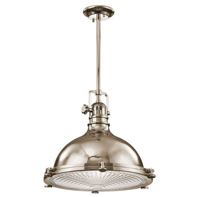 Hatteras Bay 1 Light Industrial Large Pendant by Kichler - 2682