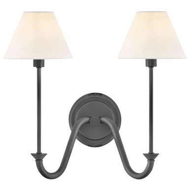 Greta 5W 2 LED Wall Sconce 15.5 Inch Tall and 16 Inch Wide by Hinkley - 45162