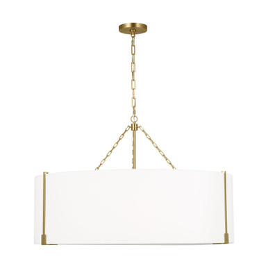 Bergen 4 Light Pendant 31 Inch and 36.25 Inch Wide by Visual Comfort Studio - TFC1114
