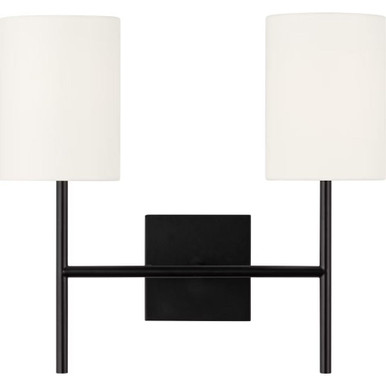 Key 2 Light Wall Sconce 14.88 Inch X 16 Inch Wide by Visual Comfort Studio - BW1012