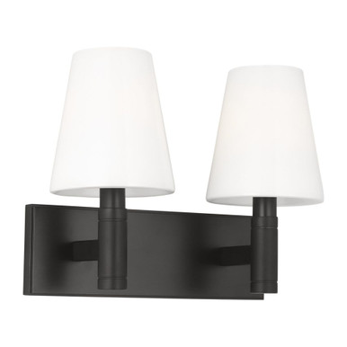 Beckham Classic 2 Light BathVanity 13.25 Inch Wide by Visual Comfort Studio - TV1022AI