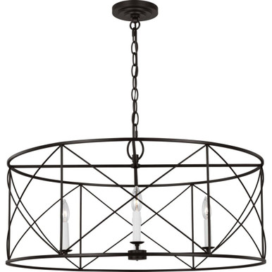 Beatrix 4 Light Outdoor ExtraLarge Lantern 30 Inch by Visual Comfort Studio - CC1624