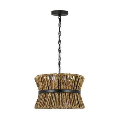 Thurlo 2 Light Pendant 9.5 Inch X 14.25 Inch Wide by Visual Comfort Studio - DJP1052MBK
