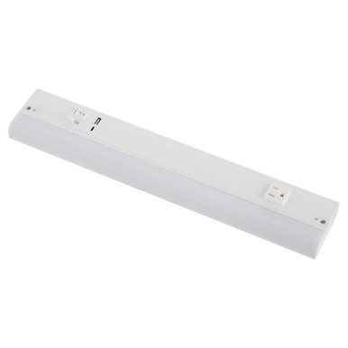 9.53W 1 LED Under Cabinet 3.1 Inch Wide and 18 Inch Length by Quorum - 909-18-8