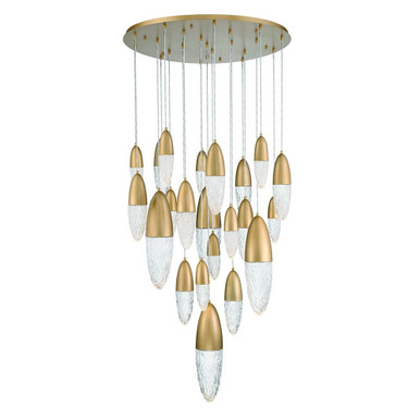 Ecrou 22 Light Oversized Chandelier by Eurofase - 43860