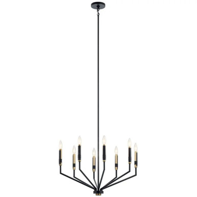 Armand 8 Light Chandelier 20.25 Inch Tall and 26.25 Inch Wide by Kichler - 52349