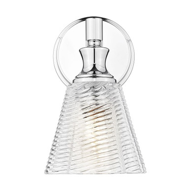 Auden 1 Light Wall Sconce 9.75 Inch Tall and 5.75 Inch Wide by Z Lite - 7704-1S