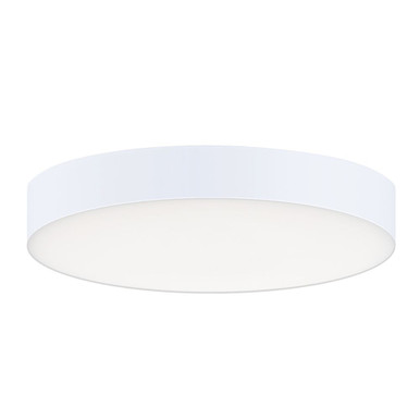Trim Eco 13W 1 LED Flush Mount 5.25 Inch Tall and 1.25 Inch Wide by Maxim - 57330WTWT