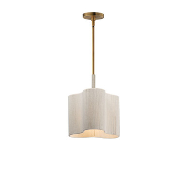 Corsica 1 Light Pendant 12.5 Inch Tall and 14 Inch Wide by Maxim - 12831OFNAB